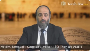 Étudiez le "Nakh" virtuellement avec Rav Peretz !