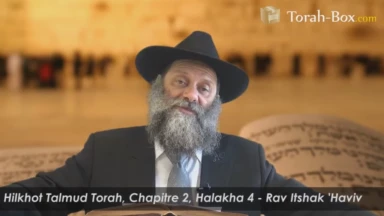 Étudiez les "Hilkhot Talmud Torah" avec Rav 'Haviv !