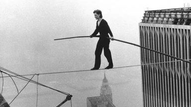 Le funambule Philippe Petit et son message...