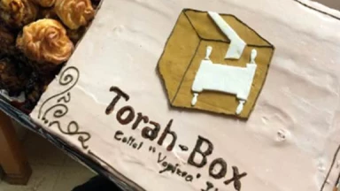 Un gâteau Torah-Box pour le Siyoum Massékhèt Brakhot !