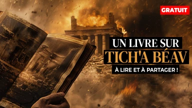 Gratuit : un livre sur Ticha' Béav, à lire et à partager !