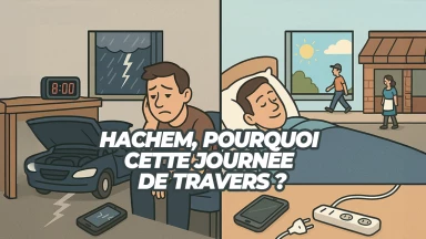 "Hachem, pourquoi cette journée de travers ?"