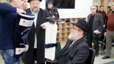 Hakhnassat Séfer Torah en Ukraine au cœur de la guerre