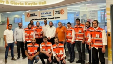 Dix réfugiés ukrainiens passent leur brevet de secourisme en Israël