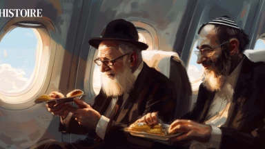 Histoire - Le repas échangé dans l'avion...