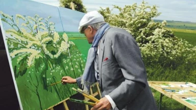 Peindre comme Hockney, en UNE leçon…