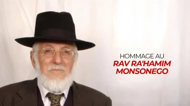 Hommage au Rav Ra'hamim Monsonego
