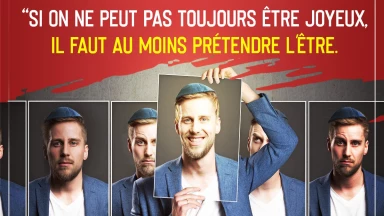 Image Confinement #34 : "Si on ne peut pas toujours être joyeux, il faut au moins prétendre l'être"