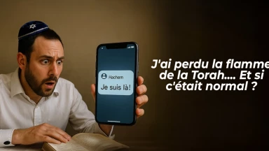 J'ai perdu la flamme de la Torah.... Et si c'était normal ?