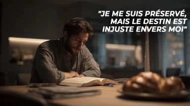"Je me suis préservé, mais le destin est injuste envers moi"