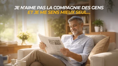 Je n’aime pas la compagnie des gens et je me sens mieux seul…