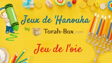 Jeu de 'Hanouka pour les enfants : téléchargez le "Jeu de l'oie" ! (pour les 5-8 ans)
