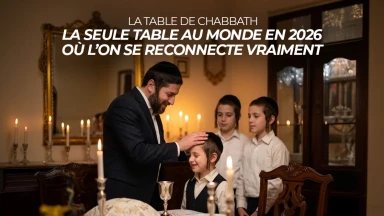La seule table au monde en 2026 où l’on se reconnecte vraiment : celle du Chabbath