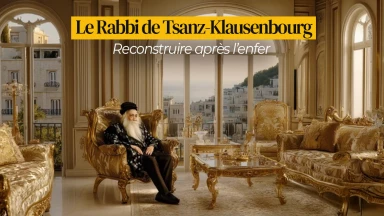 Le Rabbi de Tsanz-Klausenbourg - Reconstruire après l’enfer