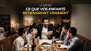 Le Séder - Ce que vos enfants retiendront vraiment