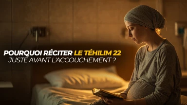 Le Téhilim 22 avant l'accouchement...