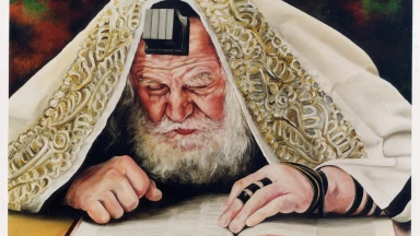 Les policiers se sont enfuis en voyant l’Admour en Téfilines