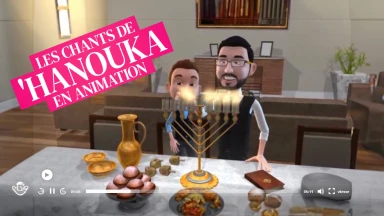 Les chants de 'Hanouka en animation