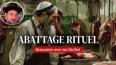 Les coulisses de l'abattage rituel : rencontre avec un Cho'hèt