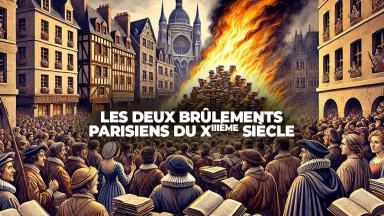 Les deux brûlements : histoire d’une tragédie juive parisienne au XIIIème siècle