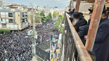 Il y a une semaine déjà : la Lévaya de Rav ‘Haïm Kanievsky, notre maître