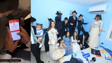 Ni missiles ni guerre n’ont stoppé ce mariage (ré)organisé en 24h