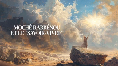 Moché Rabbénou nous a légué le "savoir-vivre"