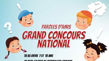 PAROLES D'AMIS : GRAND CONCOURS NATIONAL