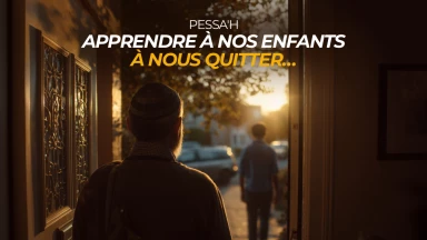 Pessa’h - Apprendre à nos enfants à nous quitter…