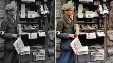 Relooker pour rapprocher - Le Ghetto de Varsovie... en couleur !