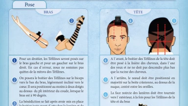 Pose des Téfilines : fiche pratique !