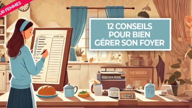 Pour femmes : 12 conseils pour bien gérer son foyer