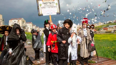 Galerie Photos : Pourim 2014 dans les rues de Jérusalem !