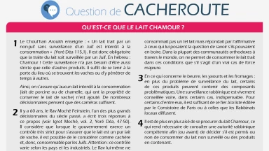Qu’est-ce que le lait Chamour ?