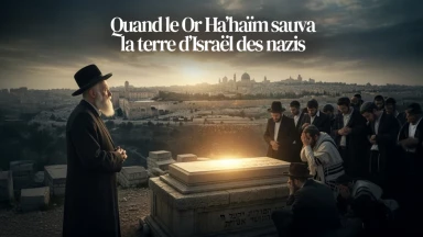 Quand le Or Ha’haïm sauva la terre d’Israël des nazis