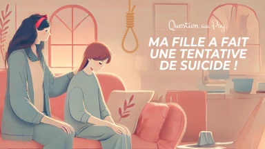 Question au Psy : Ma fille a fait une tentative de suicide !