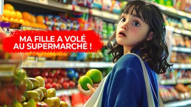 Question au Psy : Ma fille a volé au supermarché !