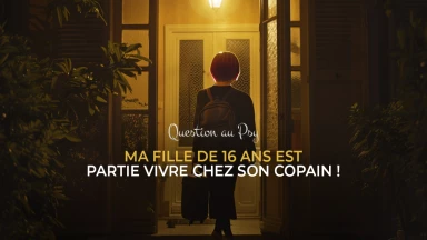 Question au Psy : Ma fille de 16 ans est partie vivre chez son copain !
