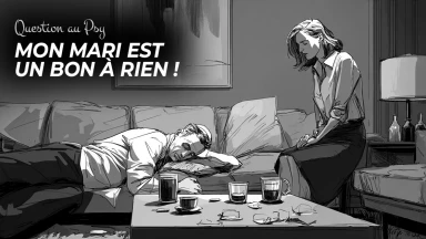 Question au Psy : Mon mari est un bon à rien !