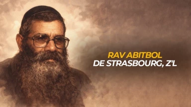 Rav Eliahou Abitbol de Strasbourg nous a quittés à l'âge de 90 ans