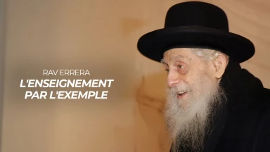 Rav Errera : l'enseignement par l'exemple