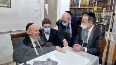 Rencontre du nouvel ambassadeur des Etats-Unis en Israël avec des Guédolé Israël