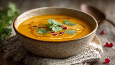 Recette : Soupe carotte, orange & gingembre – twist printanier pour mars