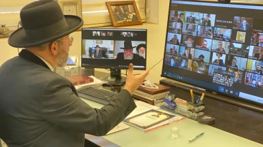 Rencontre au sommet entre Rav Lau, le grand-rabbin d'Israël, et 70 Rabbanim du monde entier