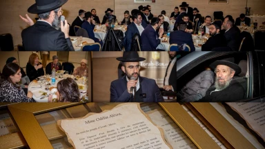 Soirée organisée en l'honneur de nos magnifiques Avrékhim et leurs épouses