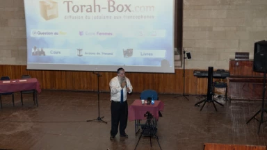 300 francophones à la conférence du Rav Ygal Cohen organisée par Torah-Box