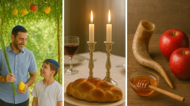 Les trois dimensions des solennités juives : joie, plaisir et crainte