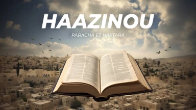 Synthèse de la Paracha et de la Haftara de Haazinou (Chabbath Chouva)