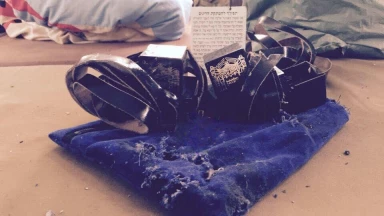 Téfilines intactes dans un véhicule de Tsahal détruit...