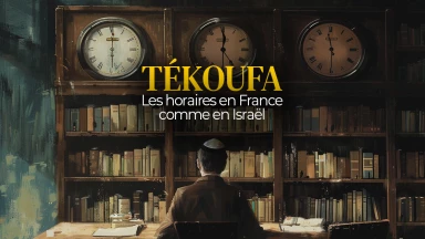 Tékoufa : les horaires en France comme en Israël